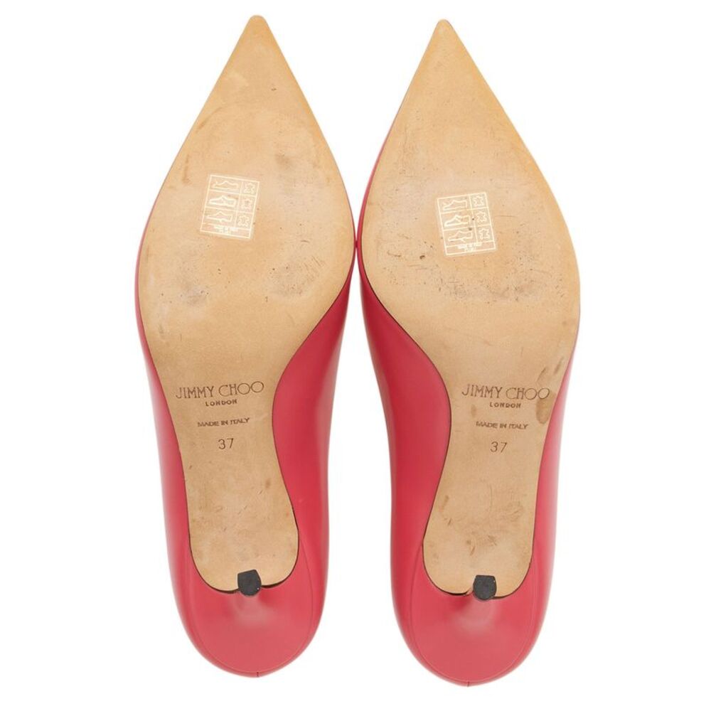 Jimmy Choo Leather Love 85 Pumps - Size 7 / 37 - Picture 5 of 7